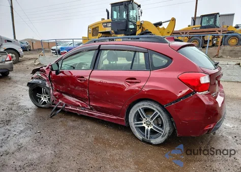 2016 Subaru Impreza Sport Limited z USA, uszkodzony, nr VIN JF1GPAY66GH201315